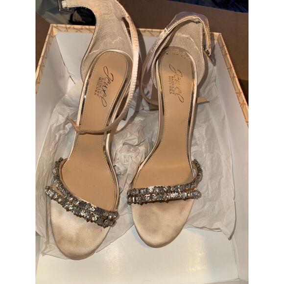 Jewel Badgley Mischka Alia Jewel Embellished Sandals Size 9 MSRP $129 - Picture 10 of 14